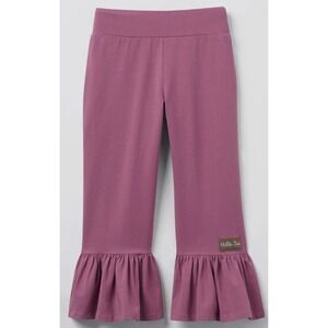 Matilda Jane Big Ruffle Pants Enchant Garden On The Boardwalk Rose Mauve Sz M‎